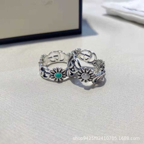 2023 new luxury fashion jewelry for silver double pink flower daisy white turquoise old petal ring for men and women
2023 new luxury fashion jewelry for silver double pink flower daisy white turquoise old petal ring for men and women