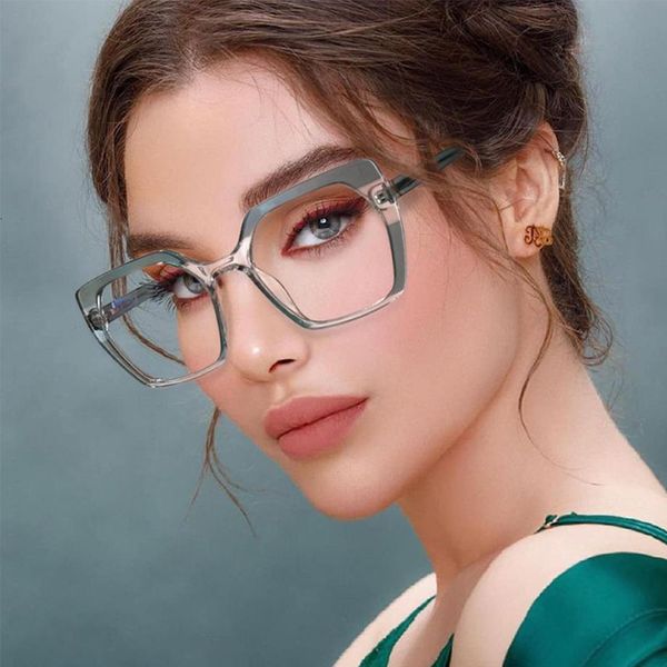 sunglasses frames trends eyeglass vintage square green oversized transparent gglasses frame female fashion clear women's glasses 230307, Silver
sunglasses frames trends eyeglass vintage square green oversized transparent gglasses frame female fashion clear women's glasses 230307, Silver