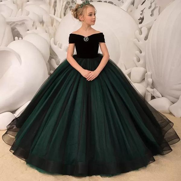 green lace crystals flower girl dresses bateau balll gown little girl wedding communion pageant gowns, White;blue
green lace crystals flower girl dresses bateau balll gown little girl wedding communion pageant gowns, White;blue