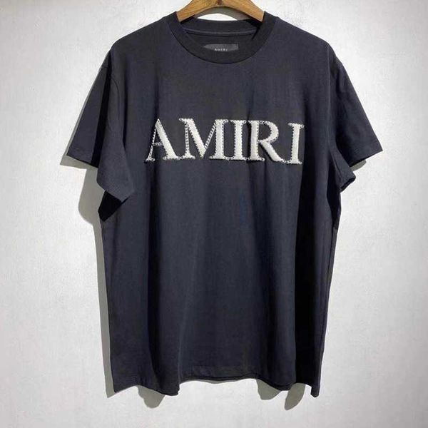 t-shirts amnri tee men women cotton leisure designer fashion brand simple short sleeve men's letter three-dimensional printed high st, White;black
t-shirts amnri tee men women cotton leisure designer fashion brand simple short sleeve men's letter three-dimensional printed high st, White;black