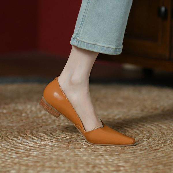 dress shoes spring women slip on loafers autumn fashion ladies british single flat square toe female brown casual ballerina 230307, Black
dress shoes spring women slip on loafers autumn fashion ladies british single flat square toe female brown casual ballerina 230307, Black