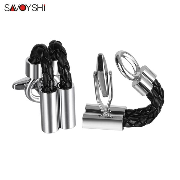 cuff links savoyshi classic leather link links for mens business gift metal links father husband boss engraving name 230307, Silver
cuff links savoyshi classic leather link links for mens business gift metal links father husband boss engraving name 230307, Silver