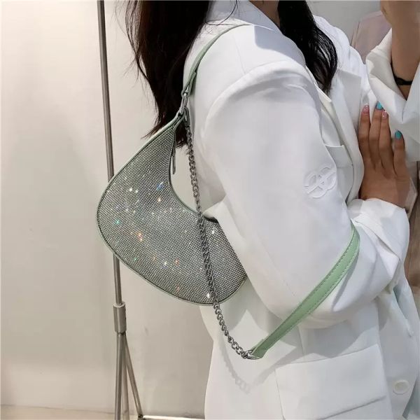 luxury brand diamond armpit bag 2021 new high-quality pu leather womens designer handbag chain shoulder messenger bag purses, Black;red
luxury brand diamond armpit bag 2021 new high-quality pu leather womens designer handbag chain shoulder messenger bag purses, Black;red