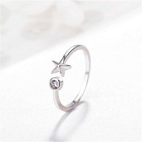 band rings new personality simple starfish silver plated not allergic popular star crystal women opening rings r199 aa230306
band rings new personality simple starfish silver plated not allergic popular star crystal women opening rings r199 aa230306