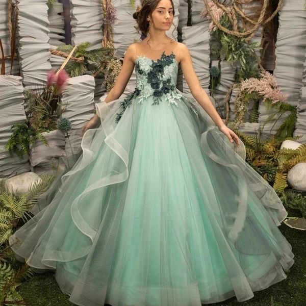 green ball gown flower girl dresses wedding party appliques beads flowers princess birthday pageant, White;blue
green ball gown flower girl dresses wedding party appliques beads flowers princess birthday pageant, White;blue