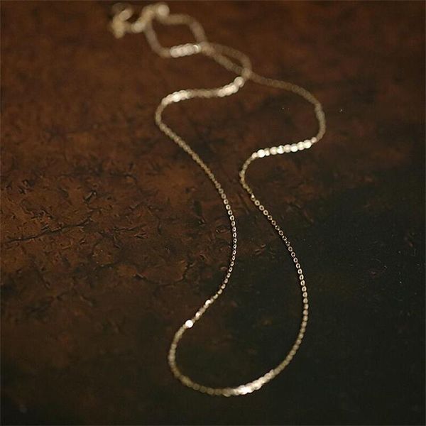 pendant necklaces goldtutu genuine 14k solid gold necklace chain minimal simple style neck fine jewlery real au585 yellow for women girl 230, Silver
pendant necklaces goldtutu genuine 14k solid gold necklace chain minimal simple style neck fine jewlery real au585 yellow for women girl 230, Silver