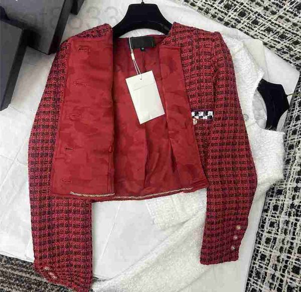 women's jackets designer new 2023 brand jacket fashion high-end autumn winter metal buckle tweed coat leisure spring coats cardigan bir, Black;brown
women's jackets designer new 2023 brand jacket fashion high-end autumn winter metal buckle tweed coat leisure spring coats cardigan bir, Black;brown