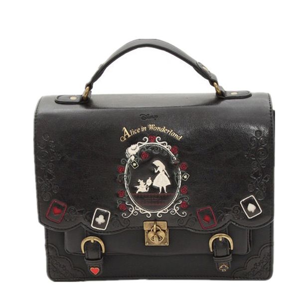 school bags alice in women backpack axes femme vintage student schoolbag playing cards silhouette embroidery leather bag 230307
school bags alice in women backpack axes femme vintage student schoolbag playing cards silhouette embroidery leather bag 230307