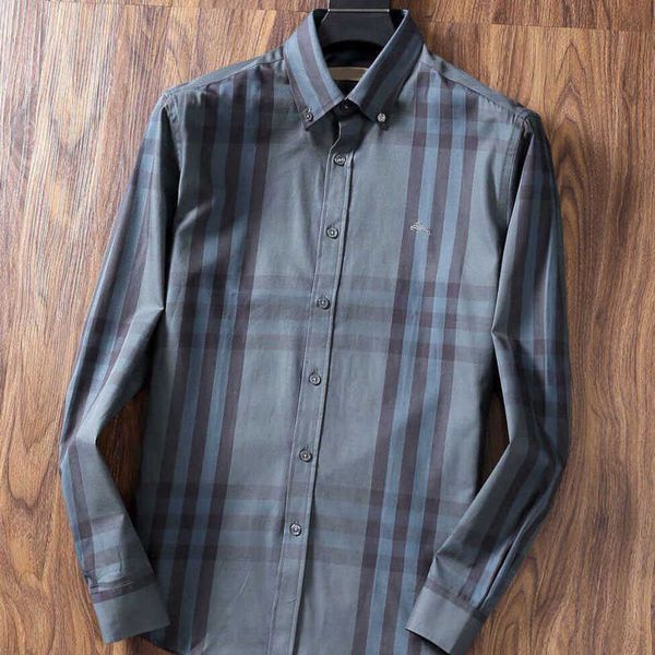 23ss designer brand mens shirt classic plaid striped long-sleeved shirt daily british business casual versatile embroidered warhorse youth s, White;black
23ss designer brand mens shirt classic plaid striped long-sleeved shirt daily british business casual versatile embroidered warhorse youth s, White;black