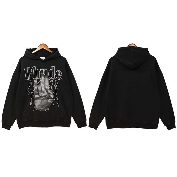 hoodies autumn and winter 2022 new high street rhude finger lightning ins men and women couples wash water loose hoodie sweater, Black
hoodies autumn and winter 2022 new high street rhude finger lightning ins men and women couples wash water loose hoodie sweater, Black