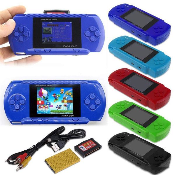 PVP Portable Game Players 3000 In 1 Retro Video Game Console Handheld Portable Color Game Player TV Consola AV Output With Retail Box DHL