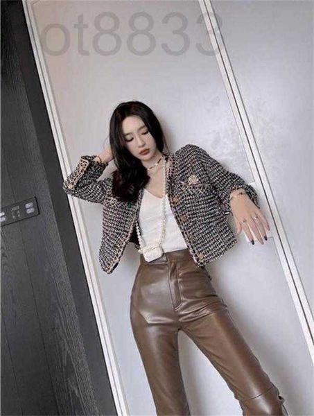 women's wool & blends designer new high version jacket fashion high-end tweed plaid suit autumn winter mother's day birthday gift, Black
women's wool & blends designer new high version jacket fashion high-end tweed plaid suit autumn winter mother's day birthday gift, Black
