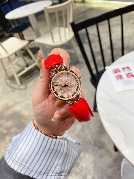 wristwatches for 2023 womens watches two stitches quartz watch luxury brand leather belt lady accessories the dial can be rotated round shap, Slivery;brown
wristwatches for 2023 womens watches two stitches quartz watch luxury brand leather belt lady accessories the dial can be rotated round shap, Slivery;brown