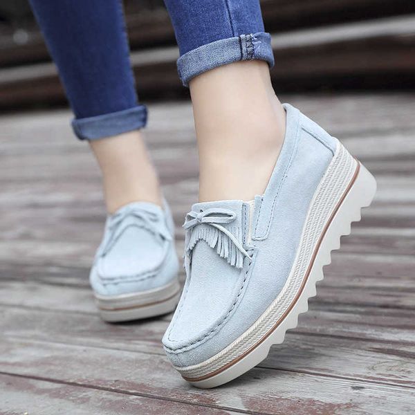 dress shoes spring women flats shoes platform sneakers slip on flats leather suede ladies loafers casual shoes women loafers shoes f65, Black
dress shoes spring women flats shoes platform sneakers slip on flats leather suede ladies loafers casual shoes women loafers shoes f65, Black