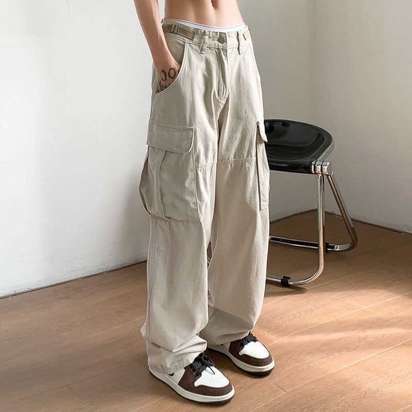 men's pants streetwear casual baggy cargo pants men spring autumn harajuku vintage loose straight trousers big pocket oversize women�, Black
men's pants streetwear casual baggy cargo pants men spring autumn harajuku vintage loose straight trousers big pocket oversize women�, Black