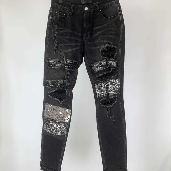 jeans men pants ammir high street cashew slimming destroy casual black fashion designer brand niche ins celebrity leisure, Blue
jeans men pants ammir high street cashew slimming destroy casual black fashion designer brand niche ins celebrity leisure, Blue