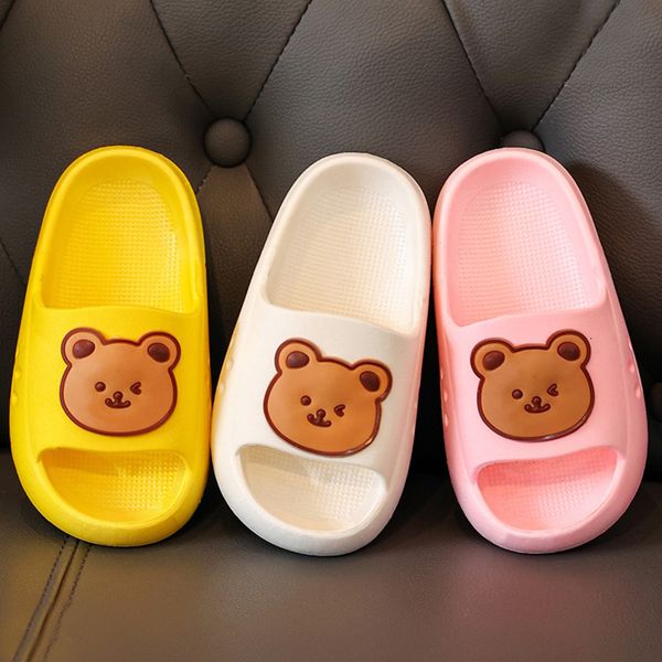 slipper children slippers cartoon bear home shoes for boy girl summer flat heel soft house slippers beach child adults kids baby slides 2303, Black;grey
slipper children slippers cartoon bear home shoes for boy girl summer flat heel soft house slippers beach child adults kids baby slides 2303, Black;grey