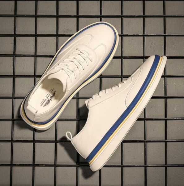 italy men dress shoes sneakers breathable new men's little white shoes flat platform shoe luxury flats office casual size 38-44, Black
italy men dress shoes sneakers breathable new men's little white shoes flat platform shoe luxury flats office casual size 38-44, Black