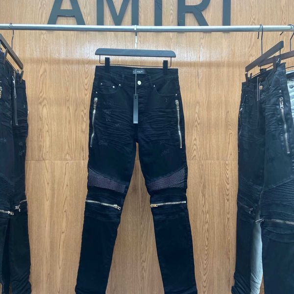 jeans men pants ammir high street fashion zipper patchwork slim fit black denim long designer brand niche ins celebrity casual leisure, Blue
jeans men pants ammir high street fashion zipper patchwork slim fit black denim long designer brand niche ins celebrity casual leisure, Blue