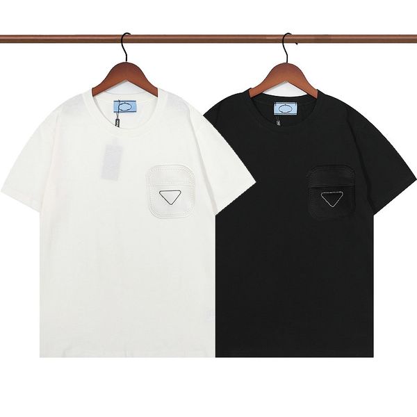 men's men t-shirts designer logo tee black white short sleeves luxury tees street fashion round neck all-match cotton pra00a, White;black
men's men t-shirts designer logo tee black white short sleeves luxury tees street fashion round neck all-match cotton pra00a, White;black