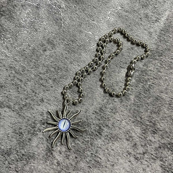 pendant necklaces hip hop punk red eye pendant necklace for women fashion cool stainless steel beads chains vintage harajuku necklaces y2k j, Silver
pendant necklaces hip hop punk red eye pendant necklace for women fashion cool stainless steel beads chains vintage harajuku necklaces y2k j, Silver