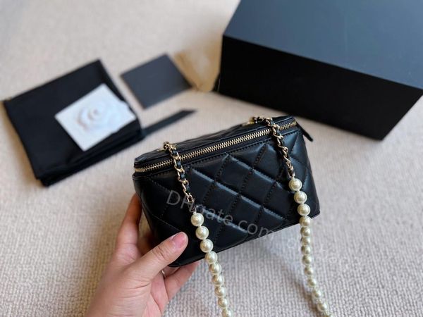 fashion designer bag luxury women's one shoulder bag crossbody bag makeup handbag purse pearl chain ringer pattern
fashion designer bag luxury women's one shoulder bag crossbody bag makeup handbag purse pearl chain ringer pattern