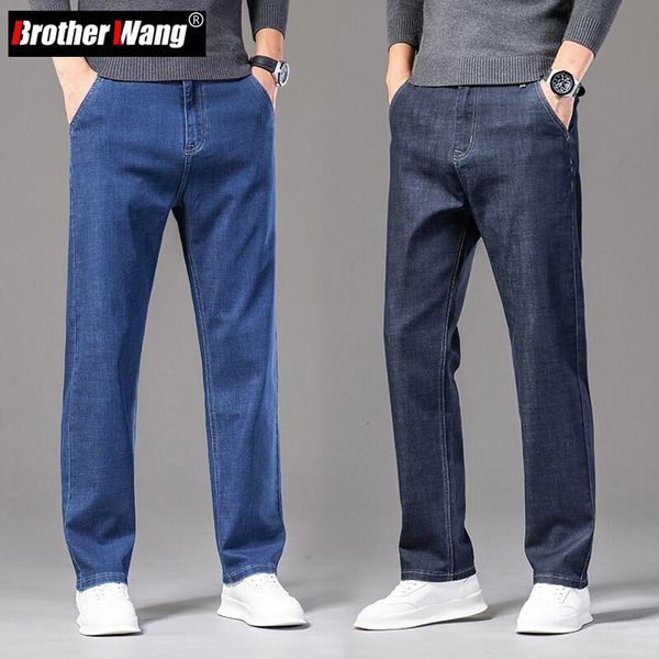 men's jeans autumn dark blue men's loose business casual jeans classic style straight-fit stretch-denim pants male brand trousers
men's jeans autumn dark blue men's loose business casual jeans classic style straight-fit stretch-denim pants male brand trousers