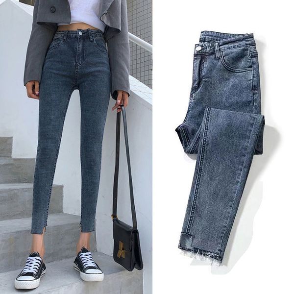 women's jeans woman jeans pants blue gray high waist autumn winter skinny pants pantalones vaqueros mujer 230308
women's jeans woman jeans pants blue gray high waist autumn winter skinny pants pantalones vaqueros mujer 230308