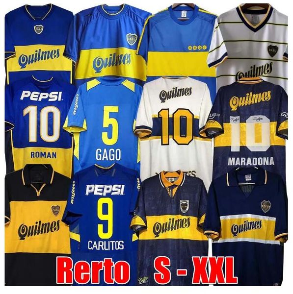 84 95 96 97 98 99 boca juniors retro soccer jersey maradona roman caniggia riquelme 2002 palermo football shirts maillot camiseta de futbol, Black;yellow
84 95 96 97 98 99 boca juniors retro soccer jersey maradona roman caniggia riquelme 2002 palermo football shirts maillot camiseta de futbol, Black;yellow
