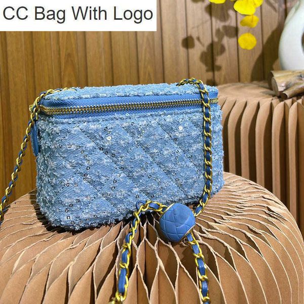 cc handbags classic sequin tweed women cosmetic bag diamond lattice adjustable chain totes designer handbags luxury portable wallet card hol, Black
cc handbags classic sequin tweed women cosmetic bag diamond lattice adjustable chain totes designer handbags luxury portable wallet card hol, Black