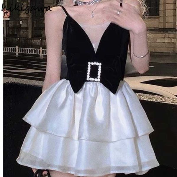 casual dresses woman dress contrast color velvet sling robe femme deep vneck backless aline party dresses summer vestidos de mujer 2023 z030, Black;gray
casual dresses woman dress contrast color velvet sling robe femme deep vneck backless aline party dresses summer vestidos de mujer 2023 z030, Black;gray