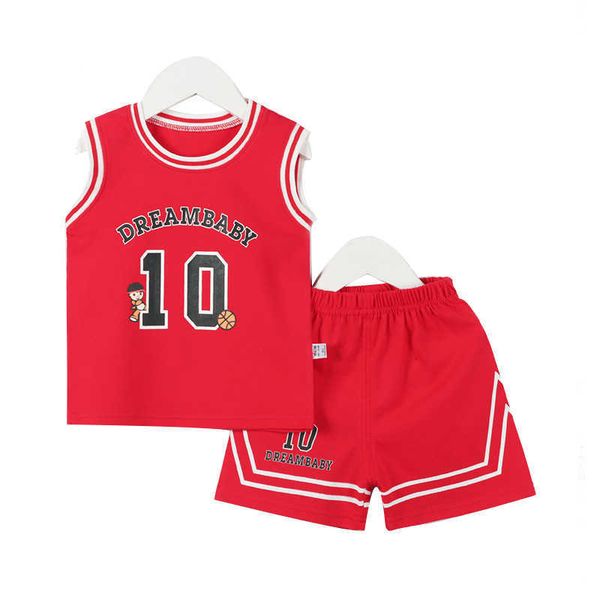 chil1en's basketball suit summer baby cotton sports vest set boys' and girls' jerseys
chil1en's basketball suit summer baby cotton sports vest set boys' and girls' jerseys