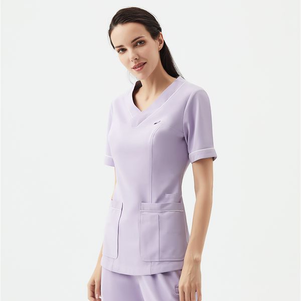 medical nursing two piece pants work clothes hand washing clothing short-sleeved surgical oral dental beauty salon work uniform women custom, White
medical nursing two piece pants work clothes hand washing clothing short-sleeved surgical oral dental beauty salon work uniform women custom, White