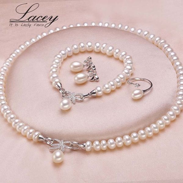 earrings necklace wedding freshwater pearl jewelry set for women genuine natural necklace sets mother anniversary gifts white 230307, Silver
earrings necklace wedding freshwater pearl jewelry set for women genuine natural necklace sets mother anniversary gifts white 230307, Silver