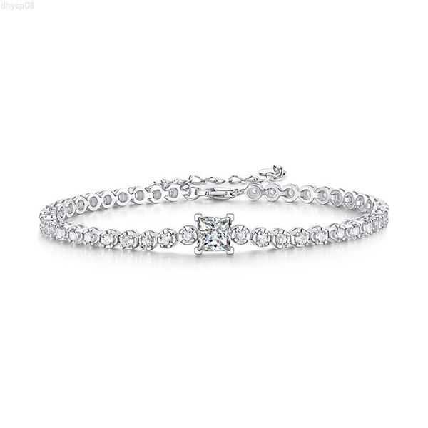 designer jewelry fine jewelry moissanite diamond tennis chain princess cut tennis chain sliver tennis chain bracelet, Silver
designer jewelry fine jewelry moissanite diamond tennis chain princess cut tennis chain sliver tennis chain bracelet, Silver