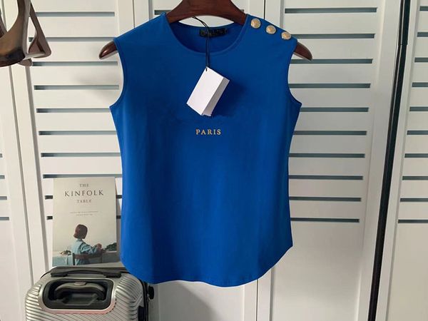 womens designer tank fashion clothes women designer t shirt vest woman tshirt letter shoulder button cotton black summer clothing sleeveles, White
womens designer tank fashion clothes women designer t shirt vest woman tshirt letter shoulder button cotton black summer clothing sleeveles, White
