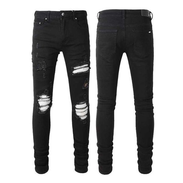 desinger tshirts mairi trend fashion brand broken patch elastic slim high street jeans, Blue
desinger tshirts mairi trend fashion brand broken patch elastic slim high street jeans, Blue