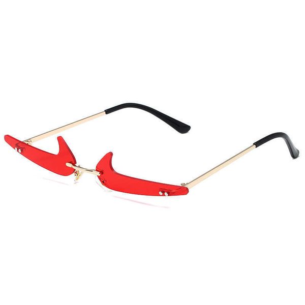 special-shaped fashion sunglasses simple frameless personalized halloween eyewear ins trendy eyeglasses, White;black
special-shaped fashion sunglasses simple frameless personalized halloween eyewear ins trendy eyeglasses, White;black