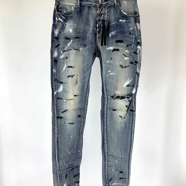 jeans men pants ammir worn damaged splashed blue denim elastic slim fit high street fashion designer brand niche ins celebrity casual leisur
jeans men pants ammir worn damaged splashed blue denim elastic slim fit high street fashion designer brand niche ins celebrity casual leisur