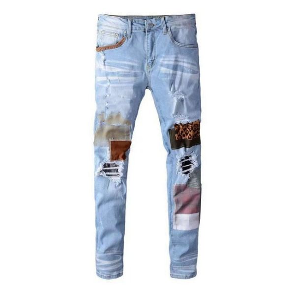 designer mens jeans purple fashion men jean cargo for trend hole streetwear motorcycle pant skinny man embroidery patchwork fitess35, Blue
designer mens jeans purple fashion men jean cargo for trend hole streetwear motorcycle pant skinny man embroidery patchwork fitess35, Blue