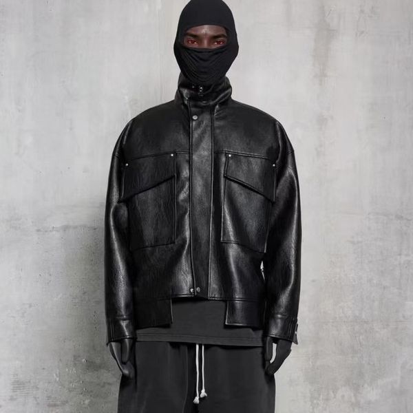 men s jackets arnodefrance autumn winter adf leather functional tooling zipper jacket coat black m xl 230307, Black;brown
men s jackets arnodefrance autumn winter adf leather functional tooling zipper jacket coat black m xl 230307, Black;brown