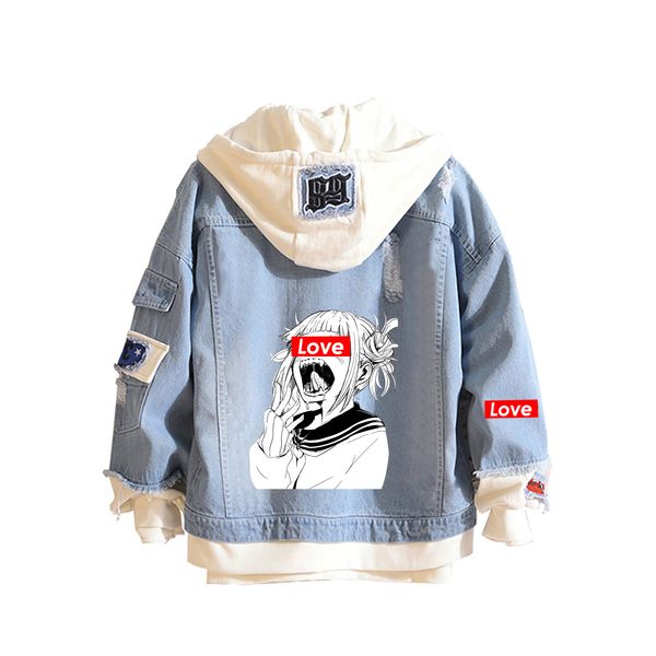 men s polos denim jackets my hero academia cosplay himiko toga tracksuit couple oversize blue cowboy coat hoodie hooded sweatshirts 230308, White;black
men s polos denim jackets my hero academia cosplay himiko toga tracksuit couple oversize blue cowboy coat hoodie hooded sweatshirts 230308, White;black