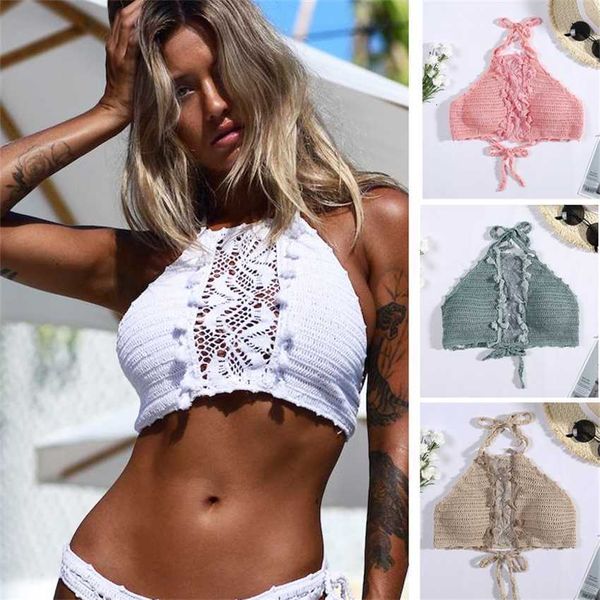 2023 ins new hand hook bikini spring swimsuit women's split knitting tassel top, White;black
2023 ins new hand hook bikini spring swimsuit women's split knitting tassel top, White;black