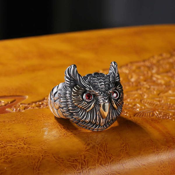 men's owl ring personality fashion jewelry open silver color vintage animal ring
men's owl ring personality fashion jewelry open silver color vintage animal ring