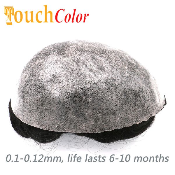 men's children's wigs 130% density men's capillary prothesis men toupee 0.12mm full pu men wig natural human hair replacement, Black
men's children's wigs 130% density men's capillary prothesis men toupee 0.12mm full pu men wig natural human hair replacement, Black