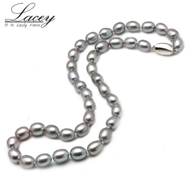 pendant necklaces lacey natural freshwater gray pearl jewelry grey collar for women chock christmas gift 230307, Silver
pendant necklaces lacey natural freshwater gray pearl jewelry grey collar for women chock christmas gift 230307, Silver