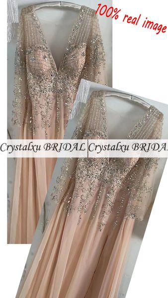2023 arabic evening dresses beaded crystals blush pink v neck illusion long sleeves chifffon prom dress side split formal party gowns real i, Black;red
2023 arabic evening dresses beaded crystals blush pink v neck illusion long sleeves chifffon prom dress side split formal party gowns real i, Black;red