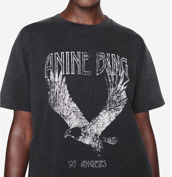 motion current anine bing women fashion classic cotton tee ab new niche eagle print t shirt black short-sleeved t-shirt polos, White
motion current anine bing women fashion classic cotton tee ab new niche eagle print t shirt black short-sleeved t-shirt polos, White