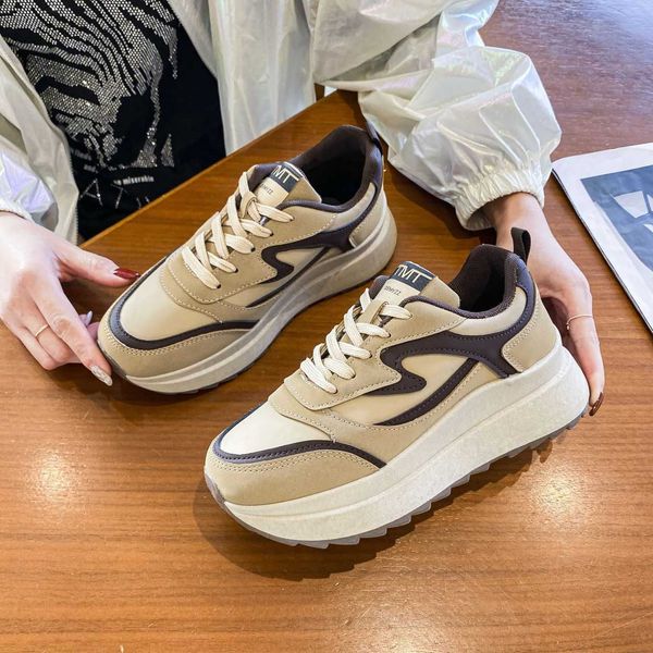 dress shoes new sneakers women 2022 spring new thicksoled round toe platform womens shoes fashion breathable lace casual lady shoes, Black
dress shoes new sneakers women 2022 spring new thicksoled round toe platform womens shoes fashion breathable lace casual lady shoes, Black