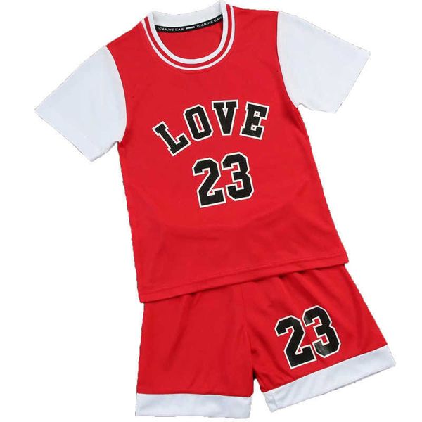 parent-child kindergarten basketball suit short-sleeved set no. 23 chil1en's quick-1ying training suit team suit fake two-piece
parent-child kindergarten basketball suit short-sleeved set no. 23 chil1en's quick-1ying training suit team suit fake two-piece